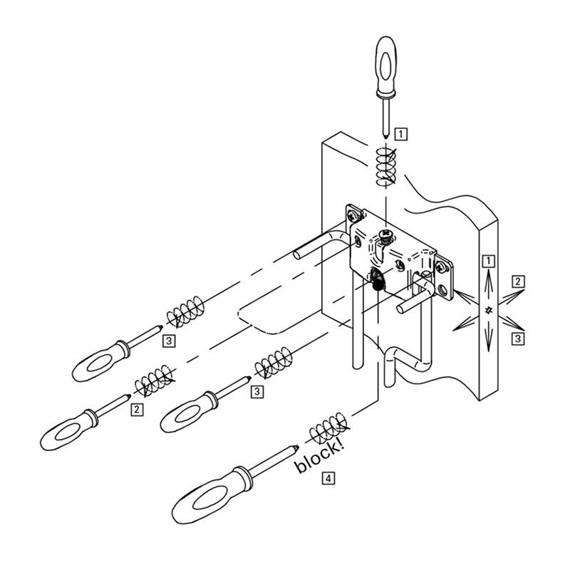 Карго высокое Vibo Galaxy 150x1700 мм 5 полок Графит (ELQGM155SXPRPOMBVGF) - фото 10