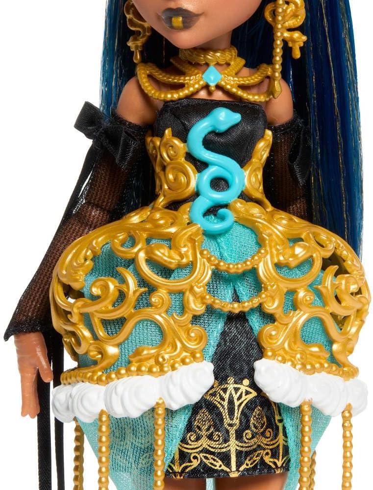 Кукла Monster High Cleo De Nile in Golden Party Dress with Themed Accessories Like Inv (2652003709) - фото 4