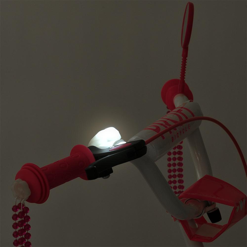 Велосипед для дівчинки PROF1 Princess 16" з багажником Малиновий - фото 7 Велосипед для дівчинки PROF1 Princess 16" з багажником Малиновий - фото 7