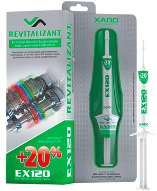 Ревитализант для КПП и редукторов XADO SMART EX120 8 мл (XA 10030)
