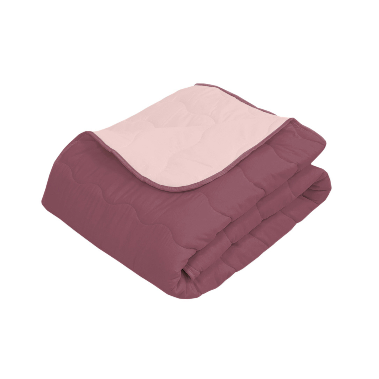 Одеяло демисезонное Double Face 200х220 см Plum Wine/Peach Whip Одеяло демисезонное Double Face 200х220 см Plum Wine/Peach Whip