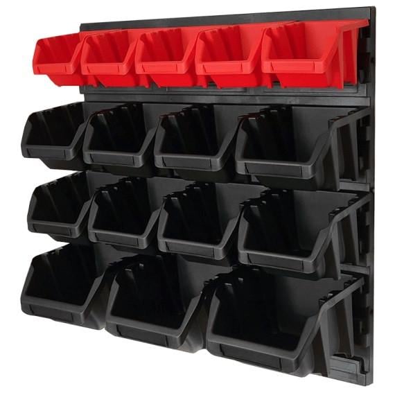 Панель з лотками Kistenberg на 16 контейнерів 39х39 см (MIX582)