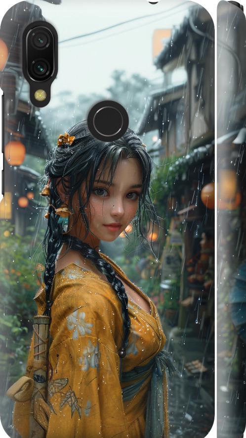 Чехол на Xiaomi Redmi 7 Anime-girl (6133m-1669-42517)