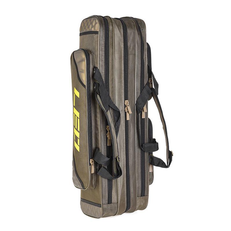 Чехол сумка для удилищ LEO 28089 полужесткий на три отделения 80 см трехсекционный тубус