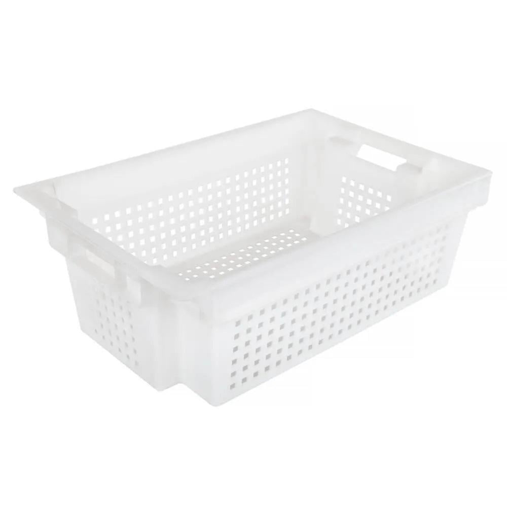 Ящик пищевой полностью перфорированный 600х400х200 мм (70430)