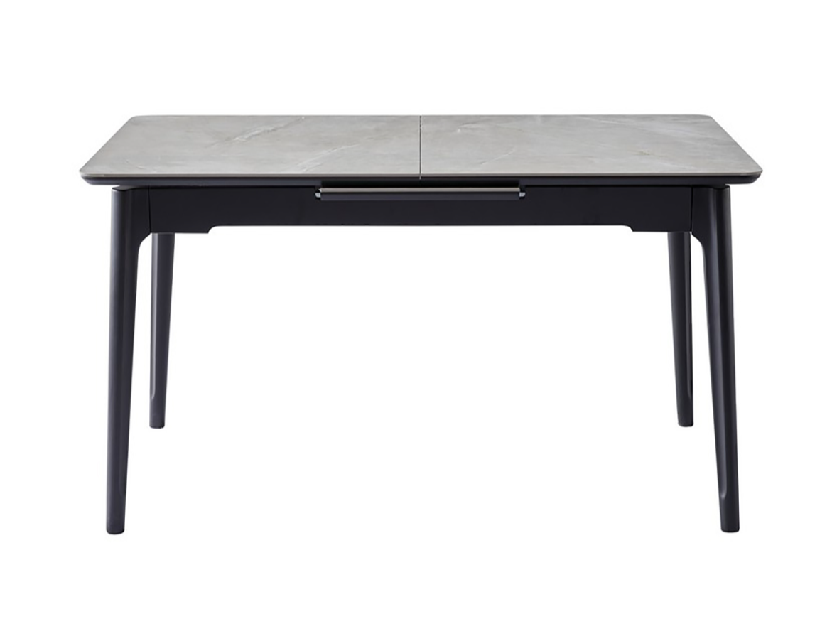 Стол обеденный раздвижной Vetro Mebel 1400- 1800x800x760 мм Калаката мрамор/Черный(TМ-89) - фото 3 Стол обеденный раздвижной Vetro Mebel 1400- 1800x800x760 мм Калаката мрамор/Черный(TМ-89) - фото 3