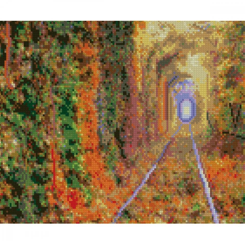 Алмазная мозаика Strateg Осенний туннель 30х40 см (HX145)