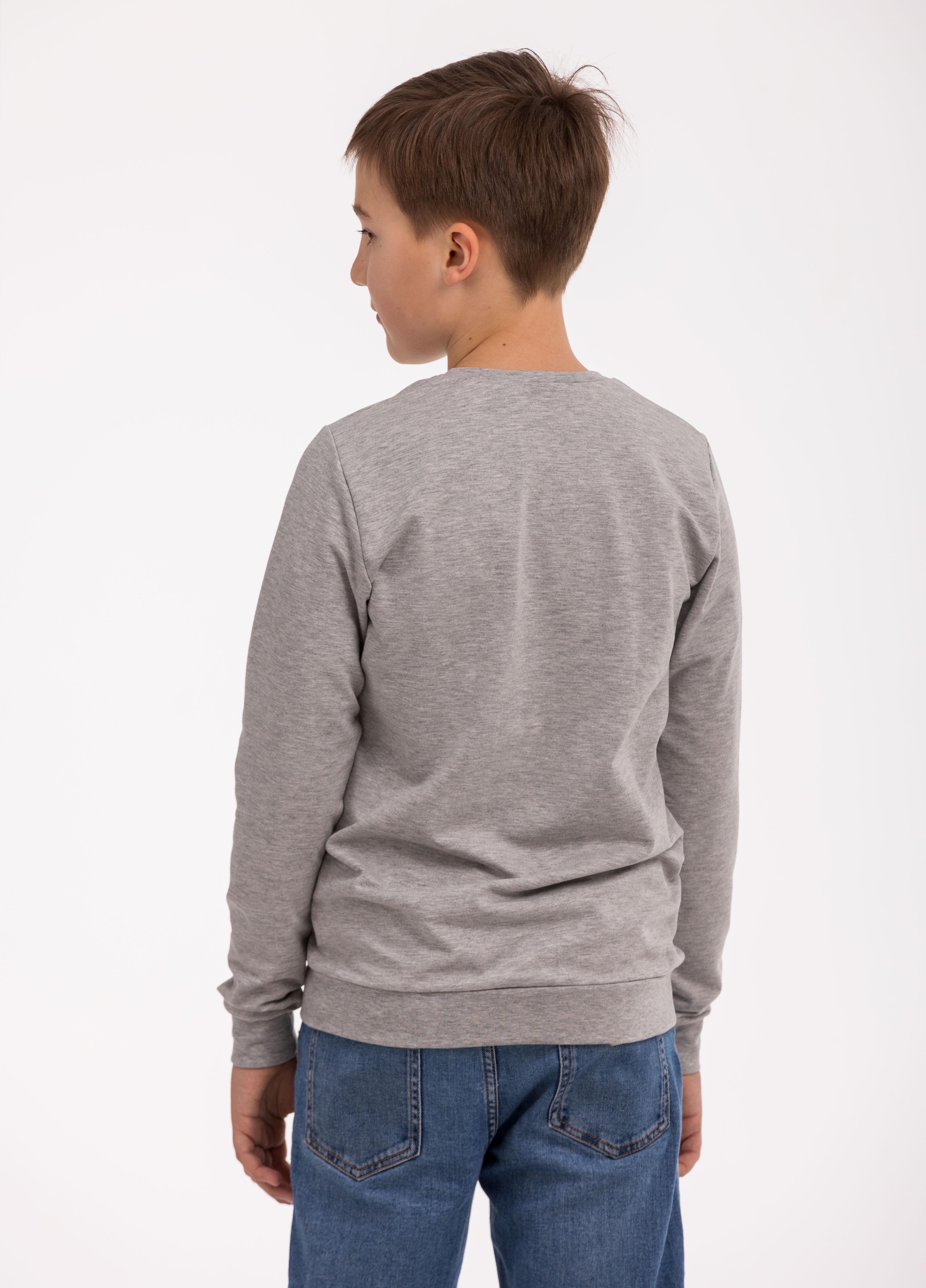 Світшот дитячий Наталюкс р. 36 134-140 см Сірий (4054502045051) - фото 3 Світшот дитячий Наталюкс р. 36 134-140 см Сірий (4054502045051) - фото 3