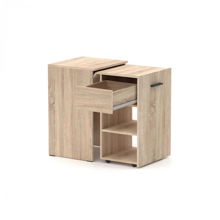 Стол-трансформер Knap Hobana Box 1 World 140х50х75 см Дуб сонома (S201010103) - фото 2