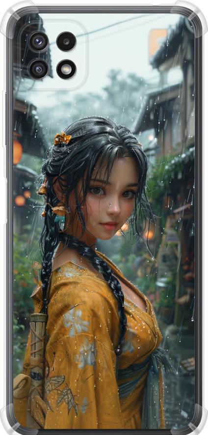 Чехол на Samsung Galaxy A22 5G A226B Anime-girl (6133sp-2581-42517)