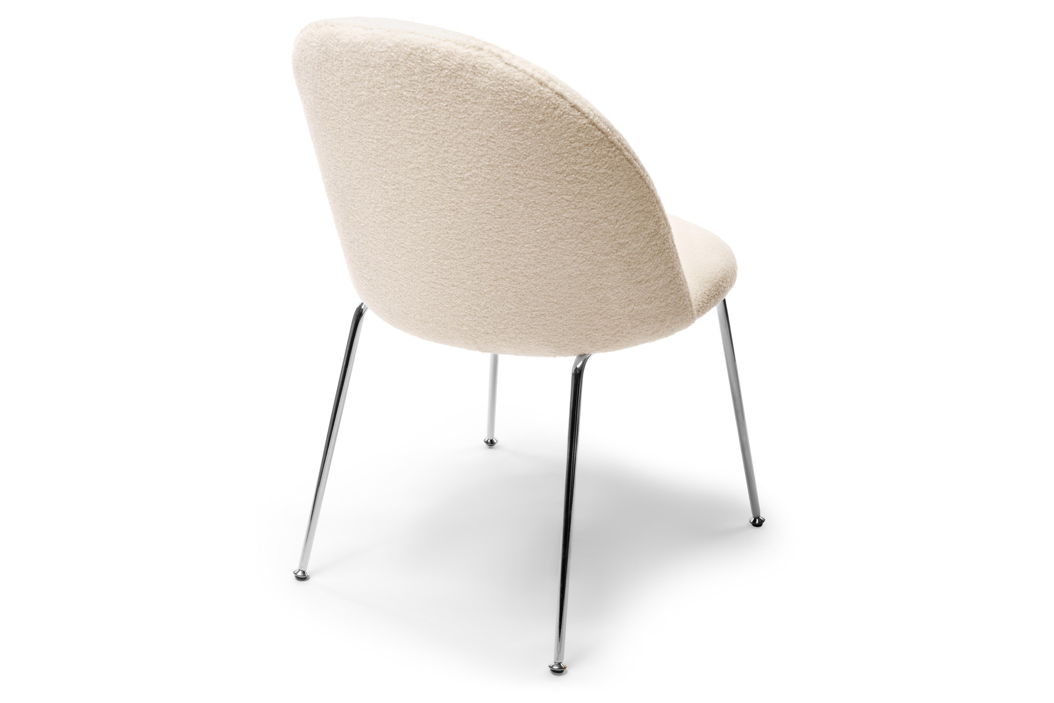 Стол и 4 стула ICE/DINO 120 см White satin (13575_12995) - фото 10