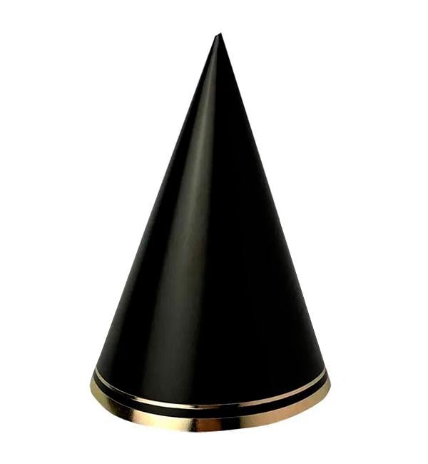 Ковпачки паперові Golden Line 5 шт. Чорний Ковпачки паперові Golden Line 5 шт. Чорний