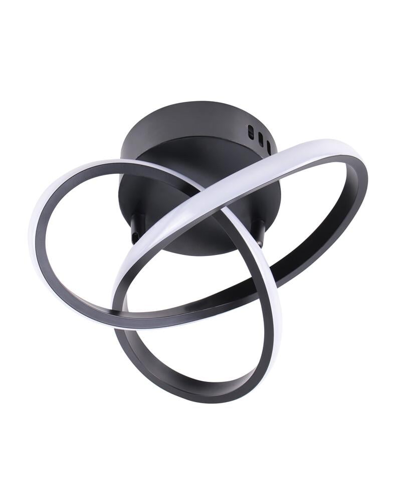 Люстра Goldlux 329677 Oskar LED 1x15W 4000K 1850Lm IP20 Черный (29747473)