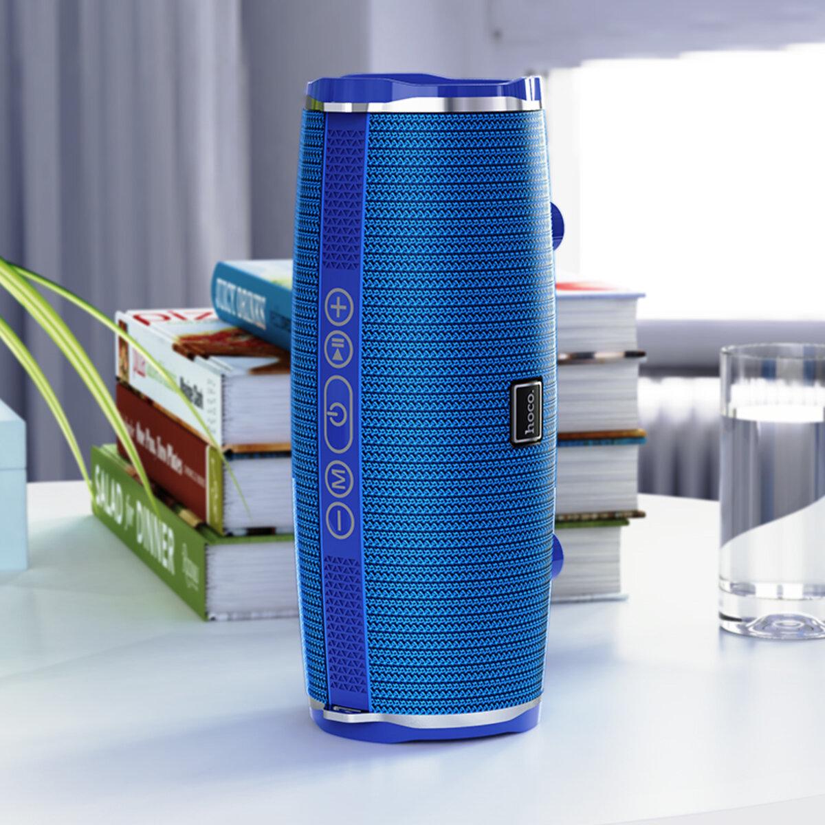 Портативна колонка HOCO BS40 Bluetooth Desire Song Sports Wireless Speaker Blue (000050) - фото 2