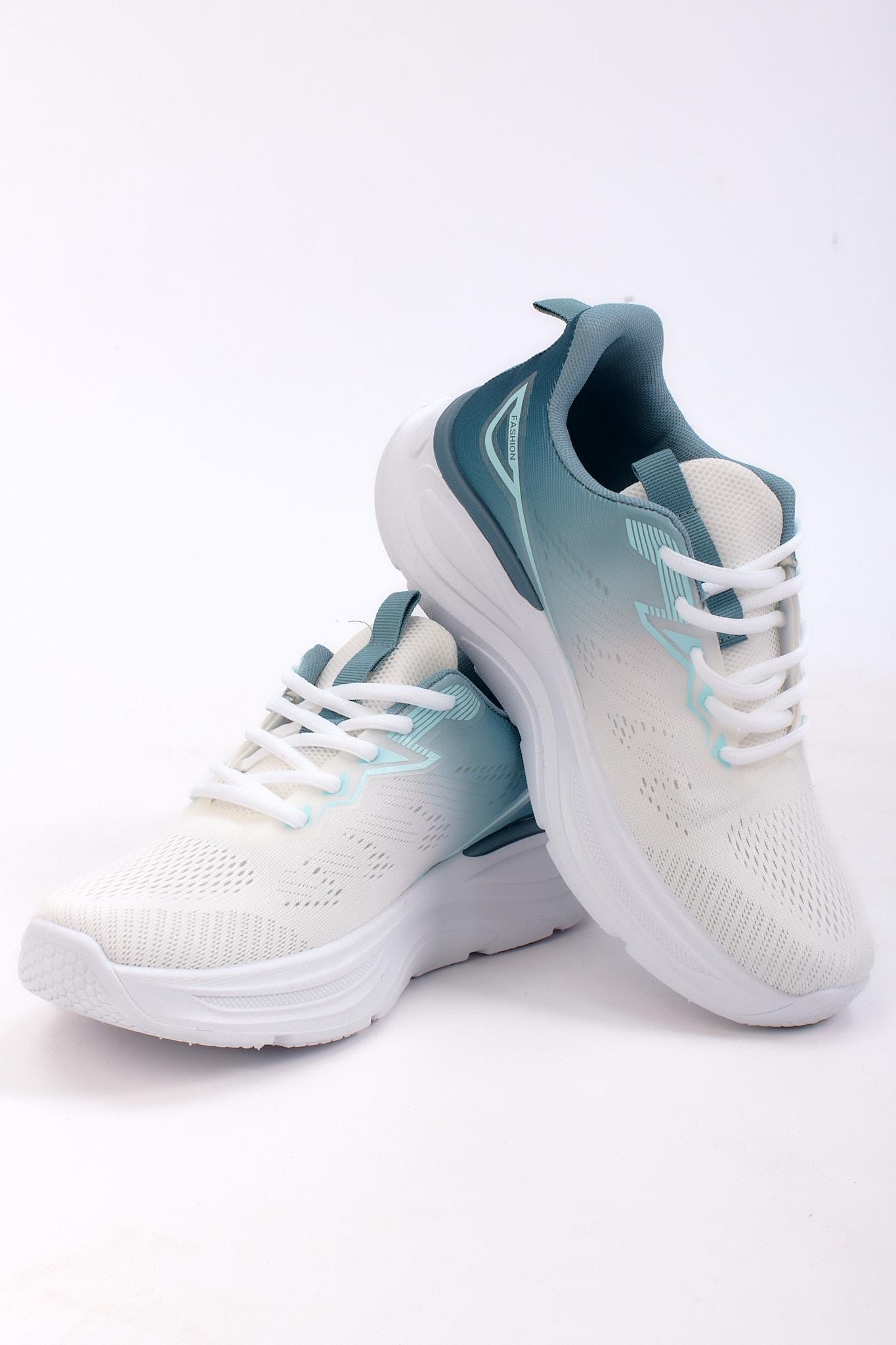 Кроссовки мужские Fashion 347276 на платформе р. 43 Бело-голубой (347276_43)