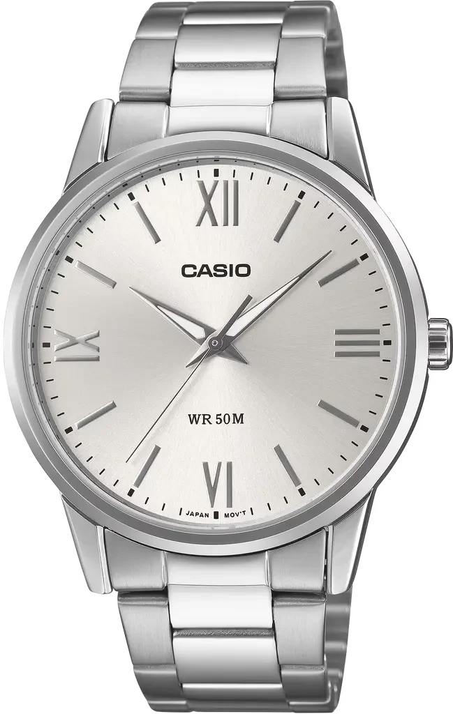 Наручные часы мужские Casio Timeless Collection MTP-1303DD-7A Серебряный (3146350325)