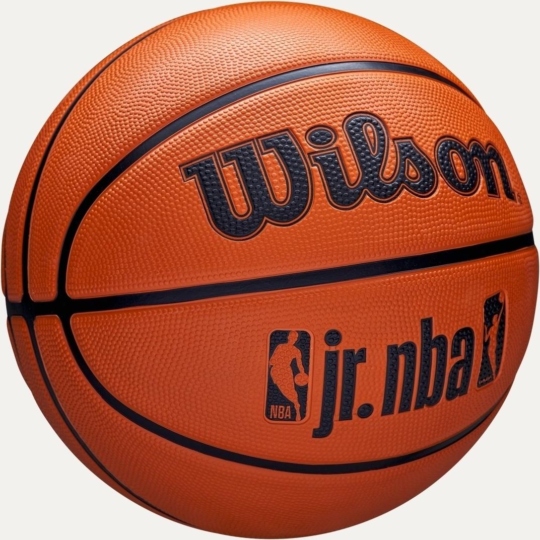 Баскетбольний м'яч Wilson JR NBA DRV FAM LOGO р. 7 Коричневий (WZ3013001XB7) - фото 2