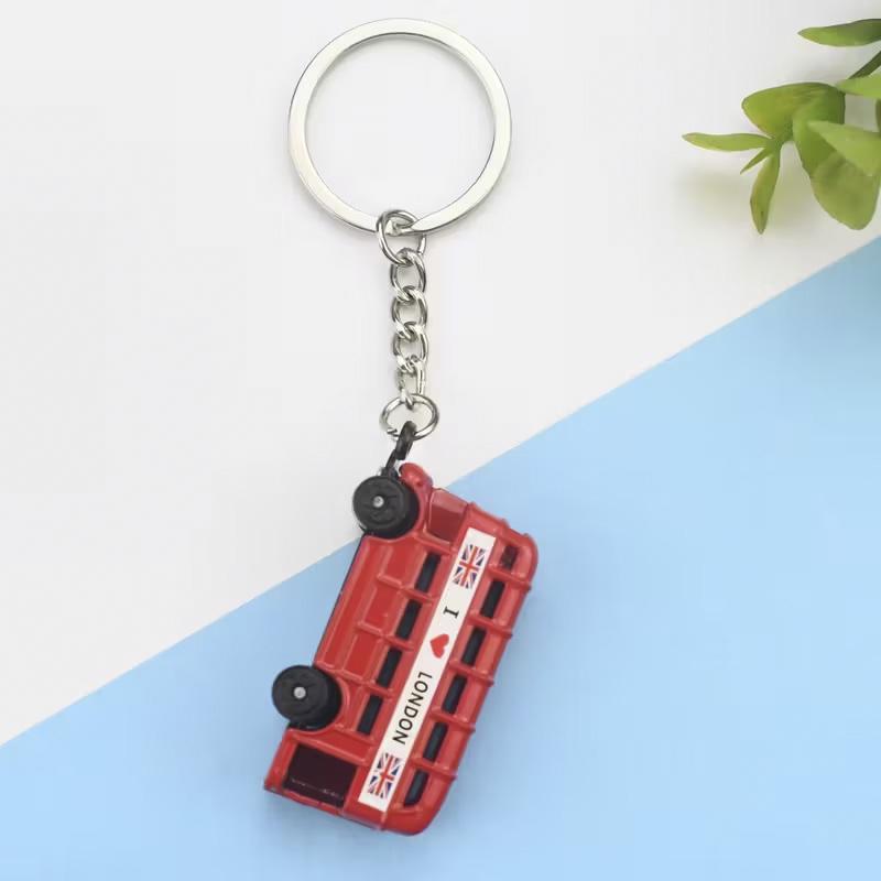 Брелок для ключей Лондонский автобус металлический Красный (99_16_0_1С) - фото 9 Брелок для ключей Лондонский автобус металлический Красный (99_16_0_1С) - фото 9
