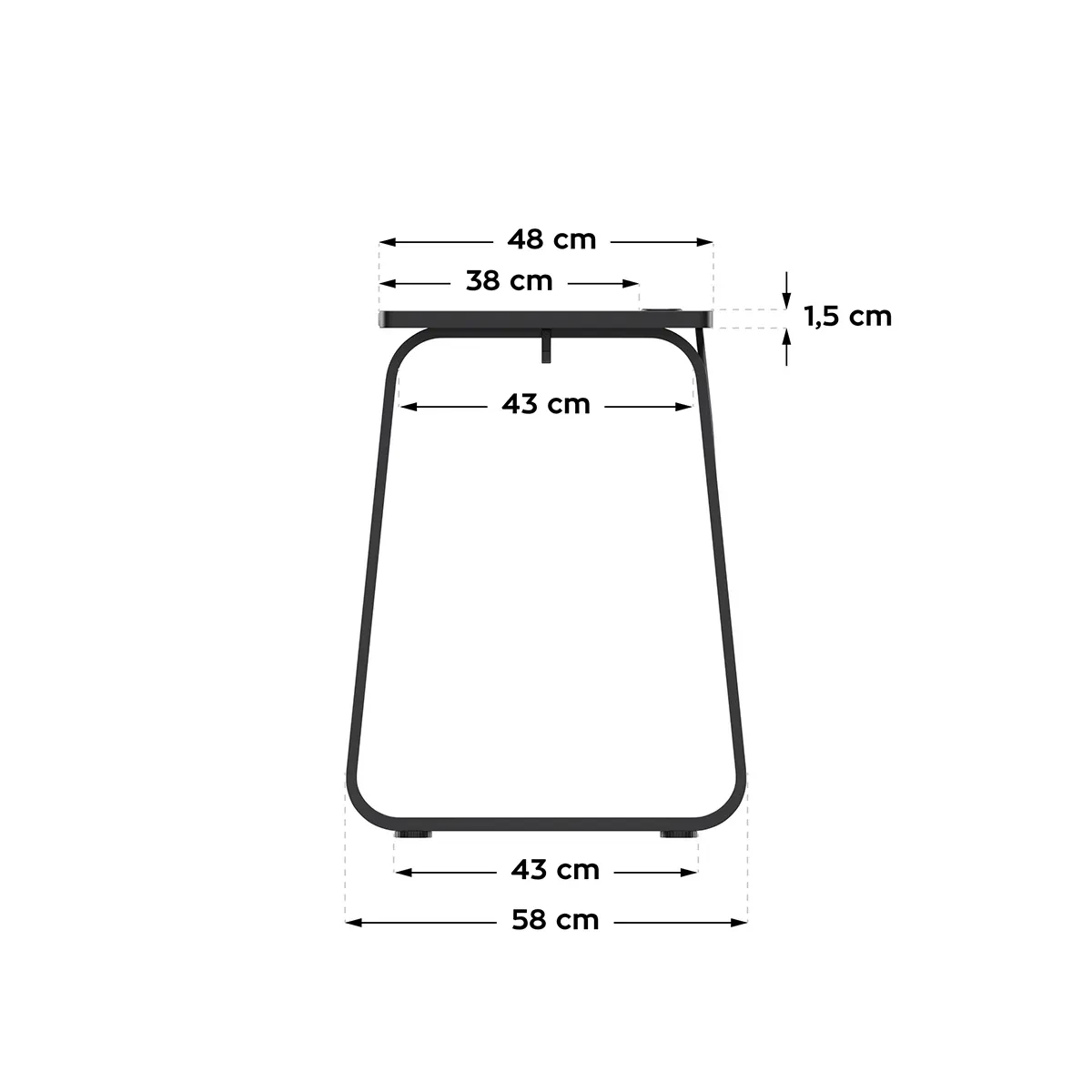 Компьютерный стол Huzaro HERO 1,5 Black (HERO 1.5 BLACK) - фото 9 Компьютерный стол Huzaro HERO 1,5 Black (HERO 1.5 BLACK) - фото 9