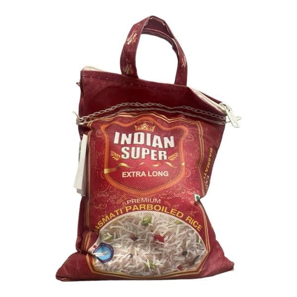 Рис басмати Indian Super Extra long Basmati Perboiled Rice 2 кг (3100241674)