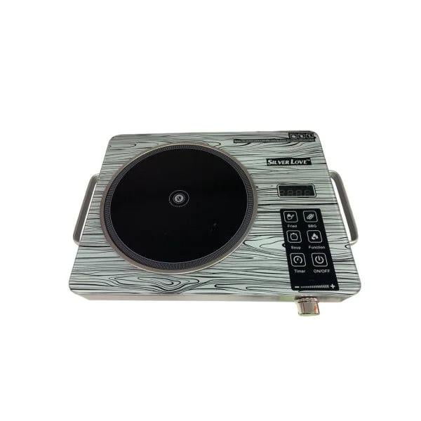 Индукционная плита Silver Crest 2000W инфокрасная, с таймером и сенсорным управлением 22062