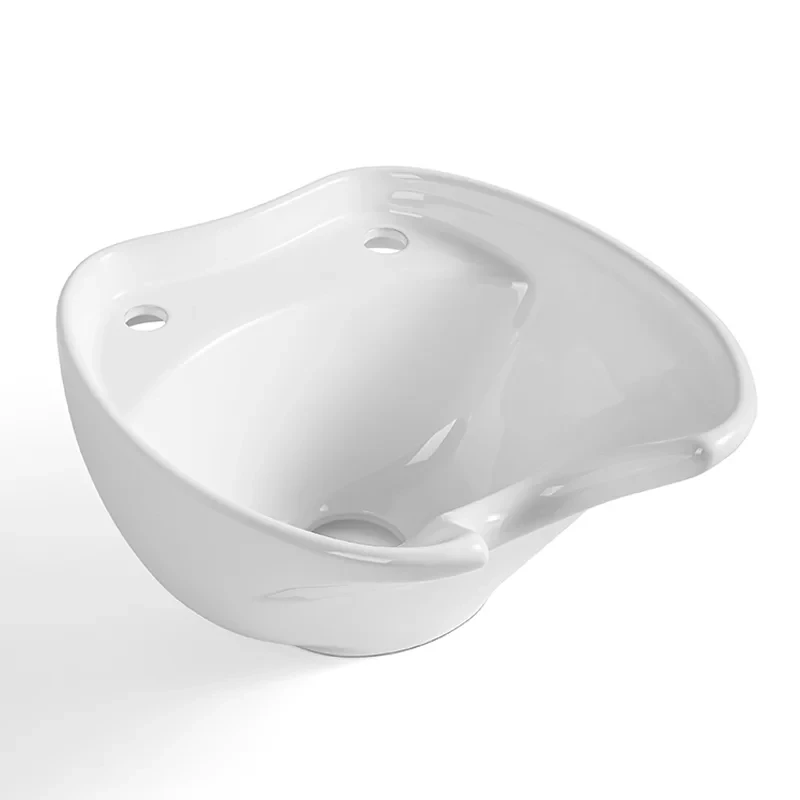 Раковина до перукарської мийки ДенІС professional СОЛО/SOLO 0356 керамічна Білий (1453070726)