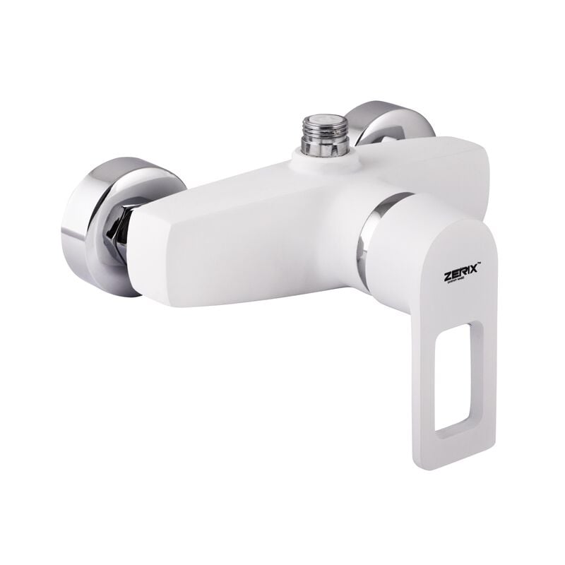 Смеситель для душа Zerix Z2030-7 White (11268330)