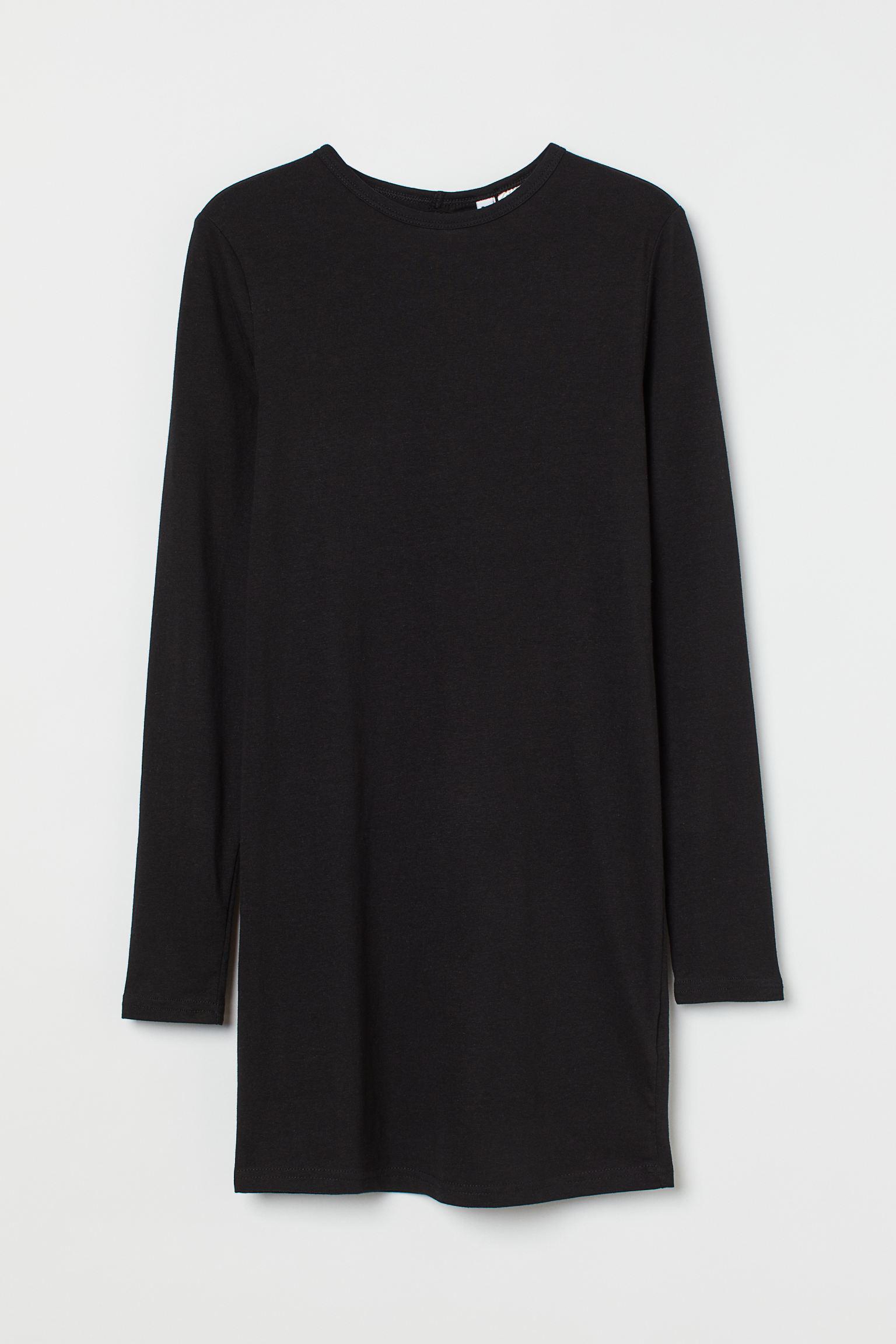 Сукня H&M L Чорний (A11121032216)