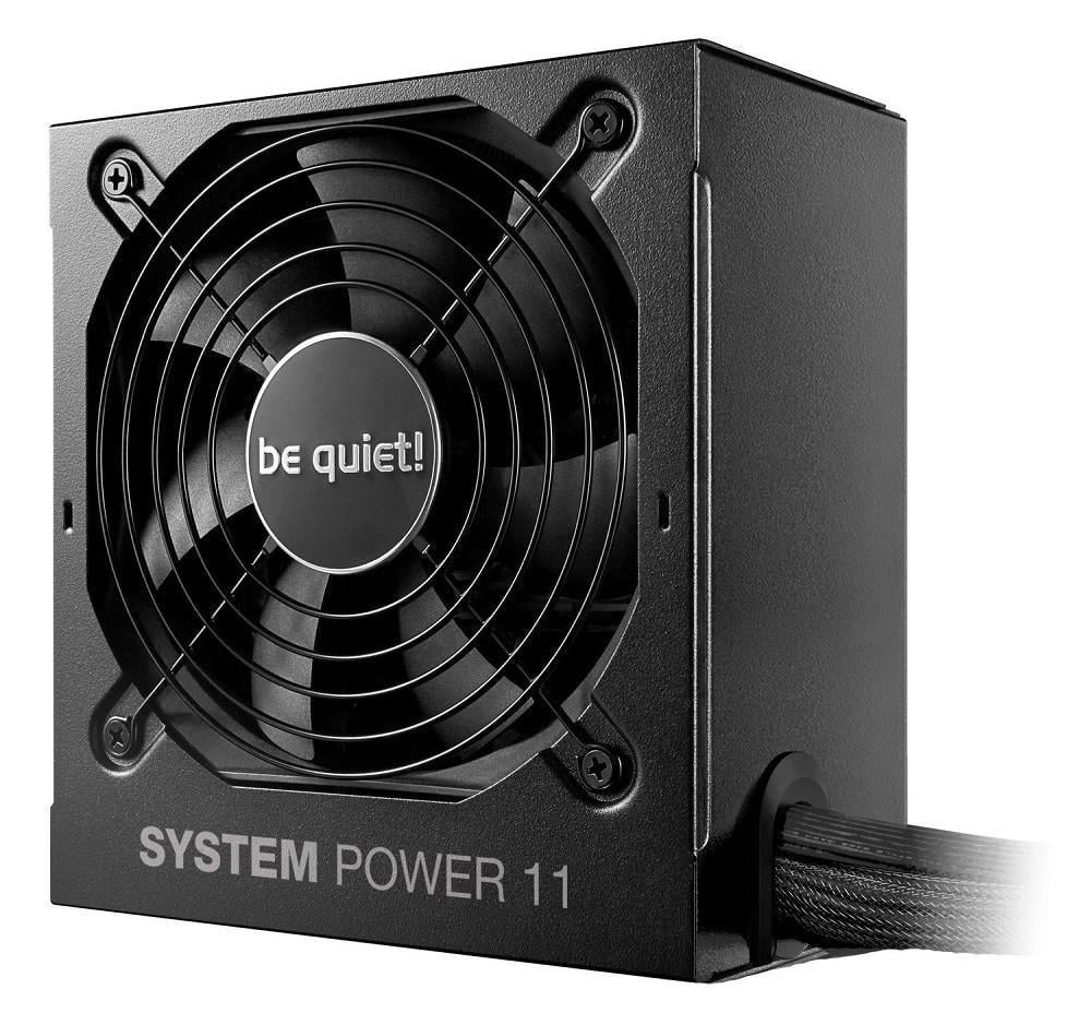 Блок питания 650 Вт be quiet! System Power 11 80+ Bronze Active PFC 12 см 1xMolex/5xSATA/1x16-pin/2x6+2-pin Черный (2881190146)