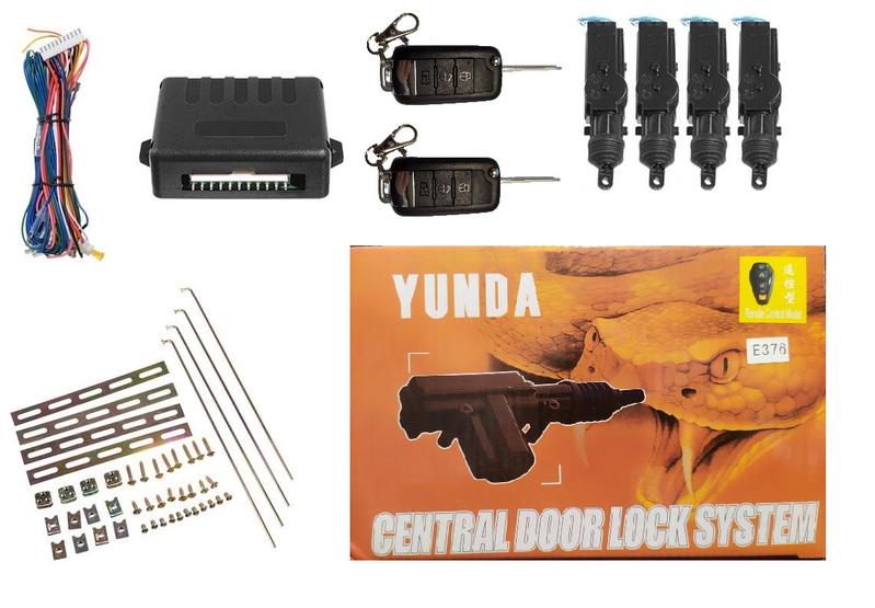 Блок керування YU-E376-20 ЦЗ з пультами та актуаторами (MER-13992_693)