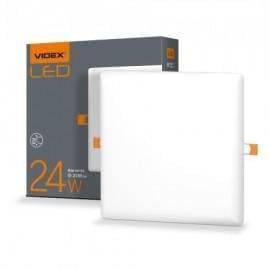 LED-светильник врезной безрамочный Videx VL-DLFS-244 квадратный 24W 4100K (27548880)