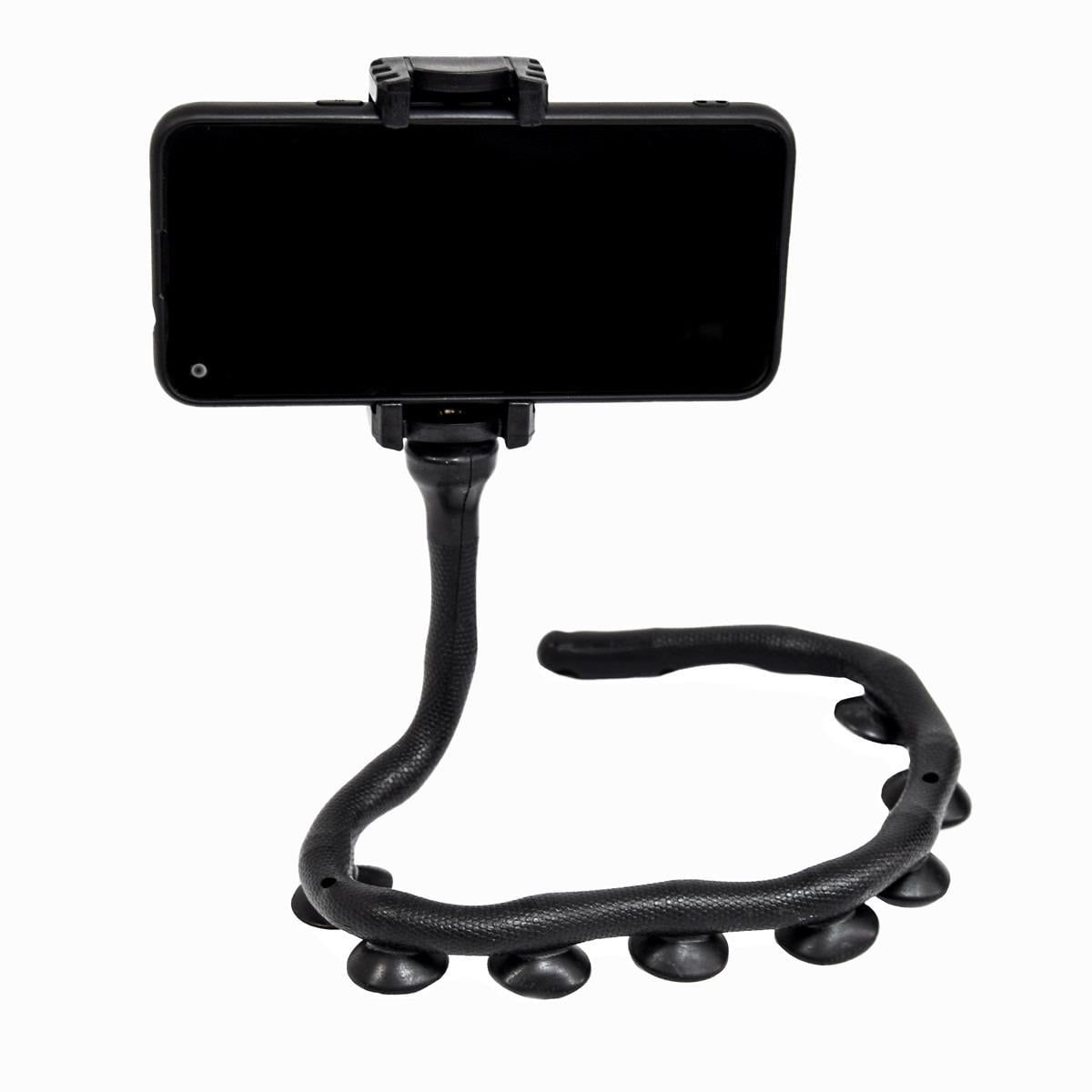 Держатель гибкий для телефона Worm lazy holder на стол универсальный (1008521-Black)