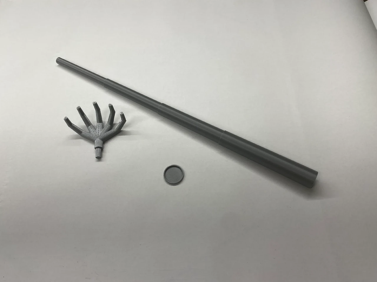 Чесалка для спины телескопическая Scratch-Attach Back Scratcher 3D-печать FDM технология Чесалка для спины телескопическая Scratch-Attach Back Scratcher 3D-печать FDM технология