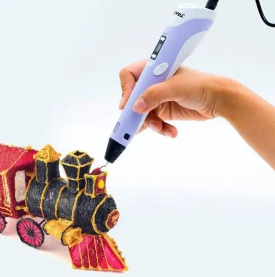 Комплект детский STN-28 наушники с кошачьими ушками/3D-ручка для рисования/пластик 150 м Разноцветный/Фиолетовый - фото 5 Комплект детский STN-28 наушники с кошачьими ушками/3D-ручка для рисования/пластик 150 м Разноцветный/Фиолетовый - фото 5