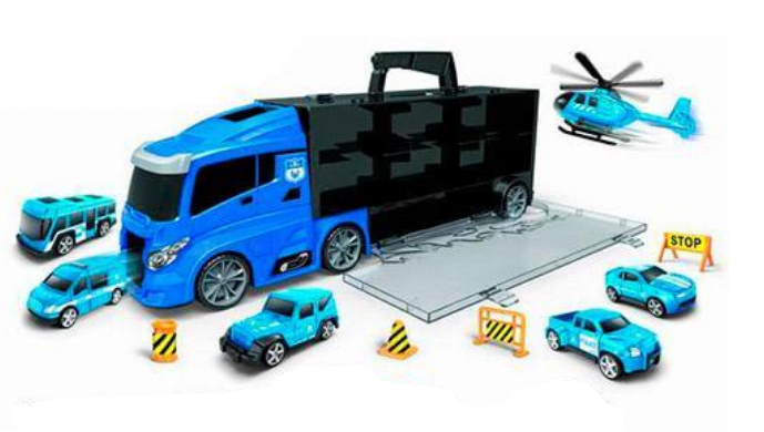 Трейлер поліцейський 39 см (666-08K)