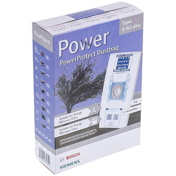 Мешки Type G ALL и фильтр BBZ41FGALL пылесоса Bosch/Siemens 17000816 576863 (3123194801-14185)