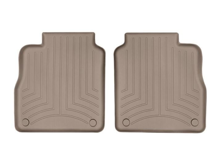 Килимки автомобільні задні лайнери WeatherTech 452573 Porsche Panamera 2010 Бежевий (196377384)