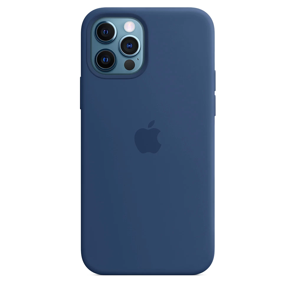 Силіконовий Чохол Накладка Silicone Case для iPhone 12 Pro Max Navy Blue