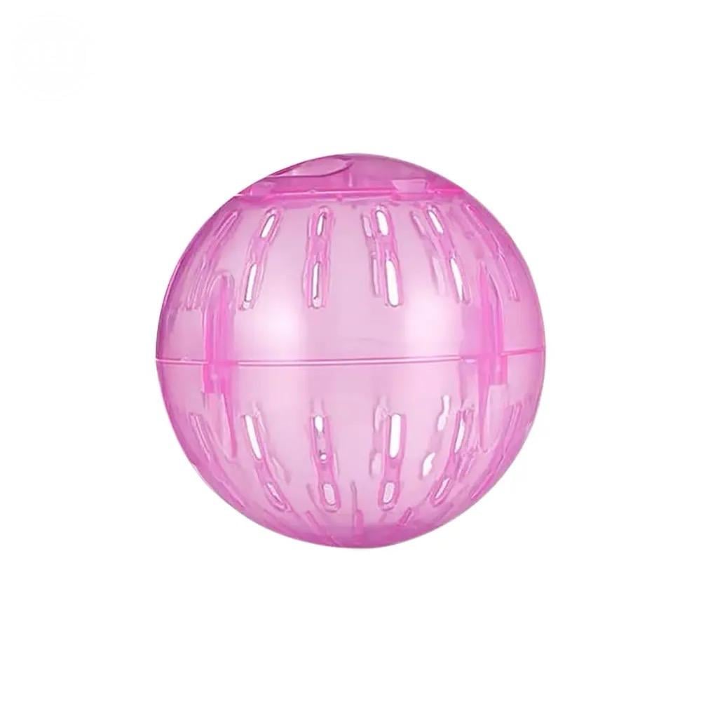 Мяч для хомяков и шиншилл для бега 10х10 см Розовый (52523523)