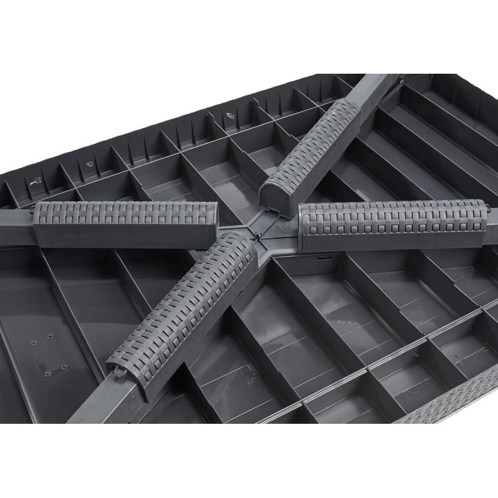 Стол садовый Keter Lyon Графитовый (232300) - фото 9 Стол садовый Keter Lyon Графитовый (232300) - фото 9