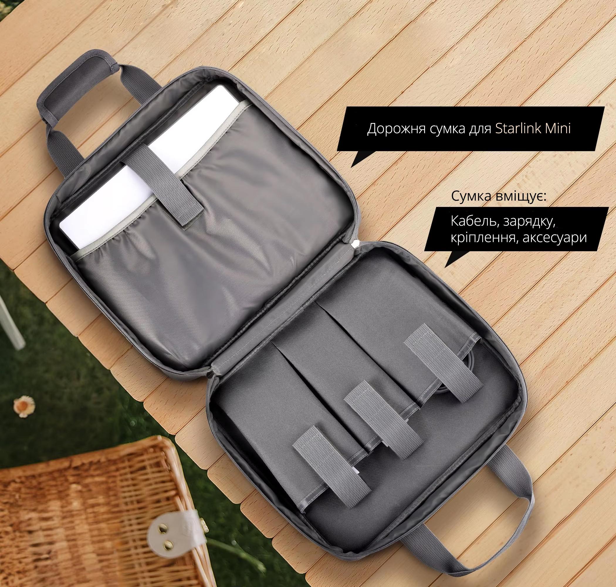 Сумка-чохол для перенесення системи Starlink Mini (30293499) - фото 5