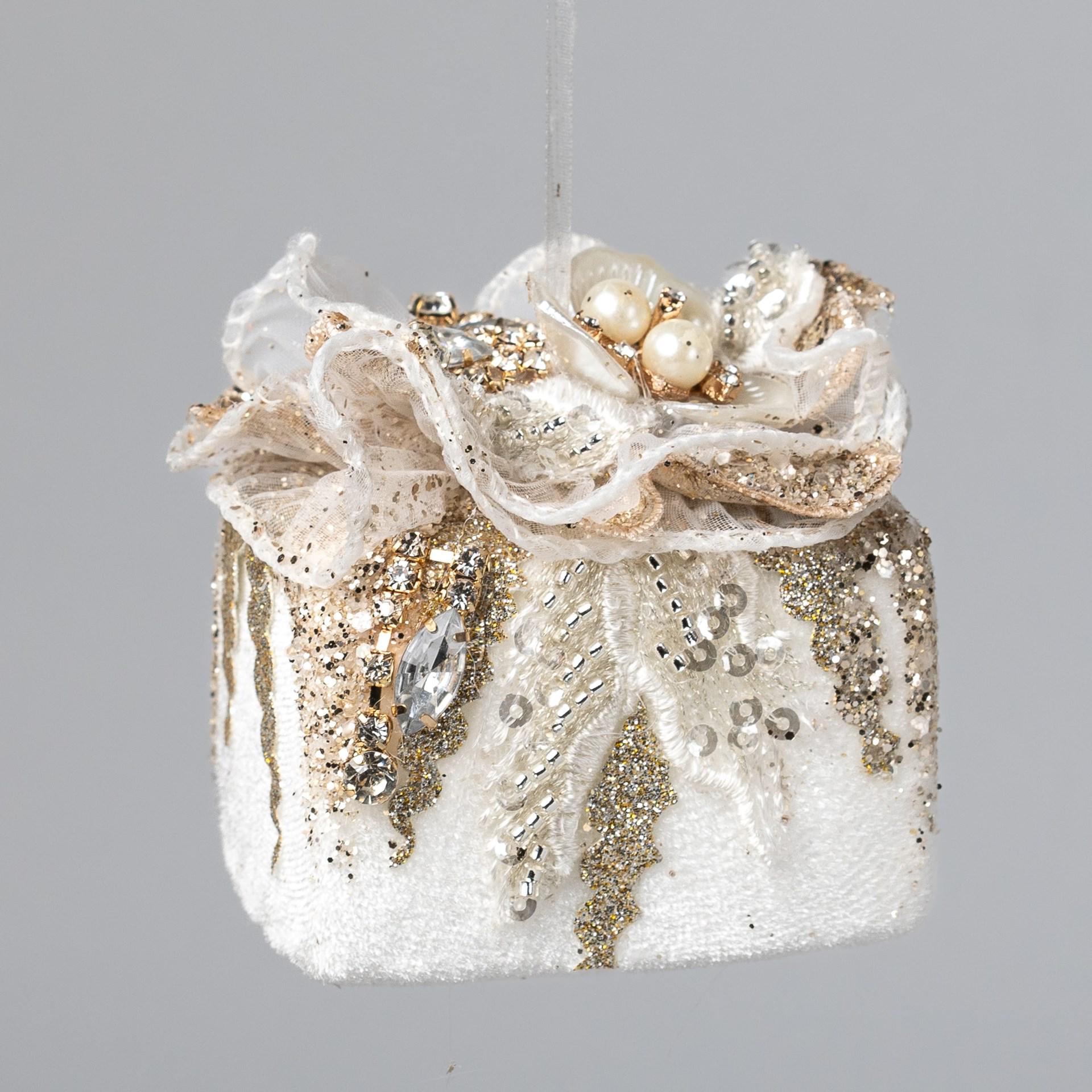 Іграшка на ялинку Флоріаль "Княжна" подарунок 10 см (5303)