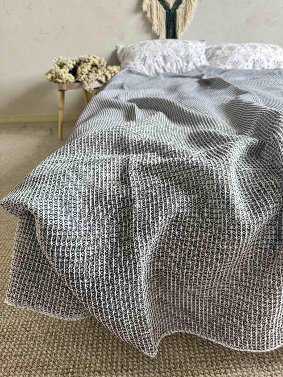 Простыня вафельная ZEINTEX хлопчатобумажная 200х220 см Черный (26417529) - фото 8 Простыня вафельная ZEINTEX хлопчатобумажная 200х220 см Черный (26417529) - фото 8