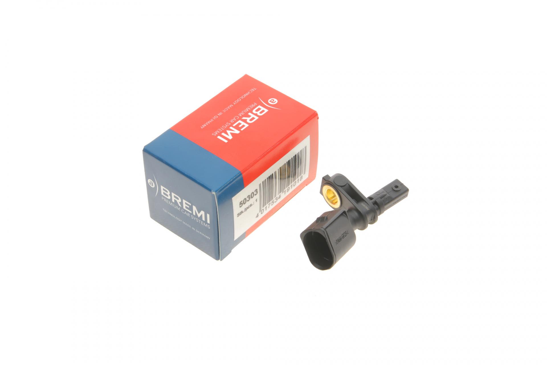 Датчик BREMI ABS передний VW Golf VII/Passat/Skoda Roomster 99- L (50303)