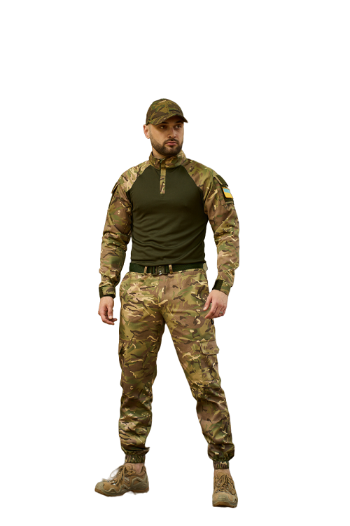 Костюм штани Terra/убакс сорочка Ghost 204250 M Олива/Мультикам