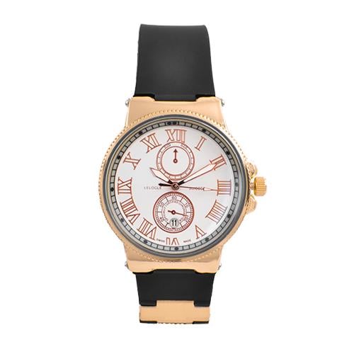 Наручные часы Lelocle 6600B классические кварцевые Черный/Белый (31153026) Наручные часы Lelocle 6600B классические кварцевые Черный/Белый (31153026)