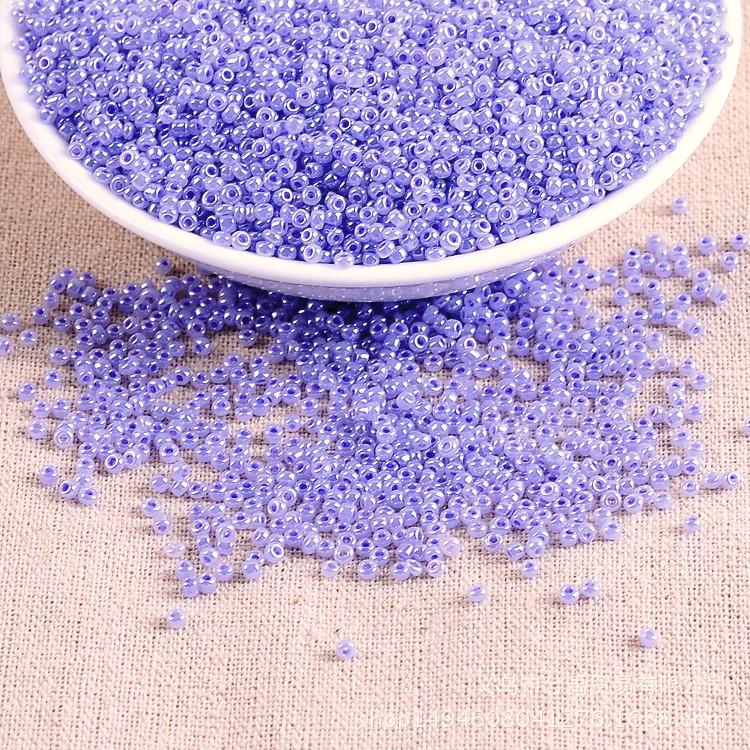 Бисер Блестящий 2 мм 50 г Фиолетово-голубой (БР0002л97)