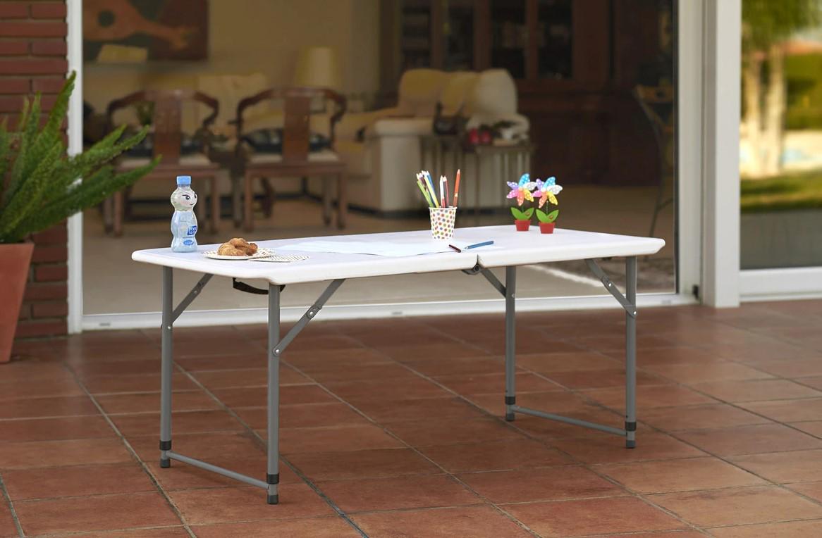 Стіл туристичний садовий MALATEC розкладний 120 см Білий (10195728) - фото 2 Стіл туристичний садовий MALATEC розкладний 120 см Білий (10195728) - фото 2