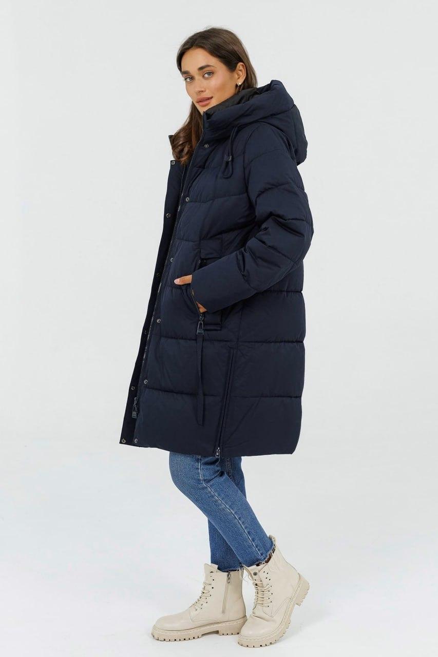 Пуховик 5924a р. 48 Синій - фото 5 Пуховик 5924a р. 48 Синій - фото 5