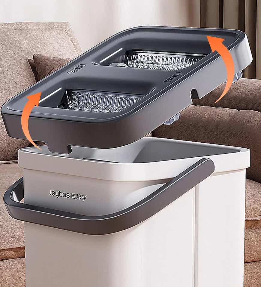 Набір швабра та відро з віджимом Joybos Z87 (23695015) - фото 6